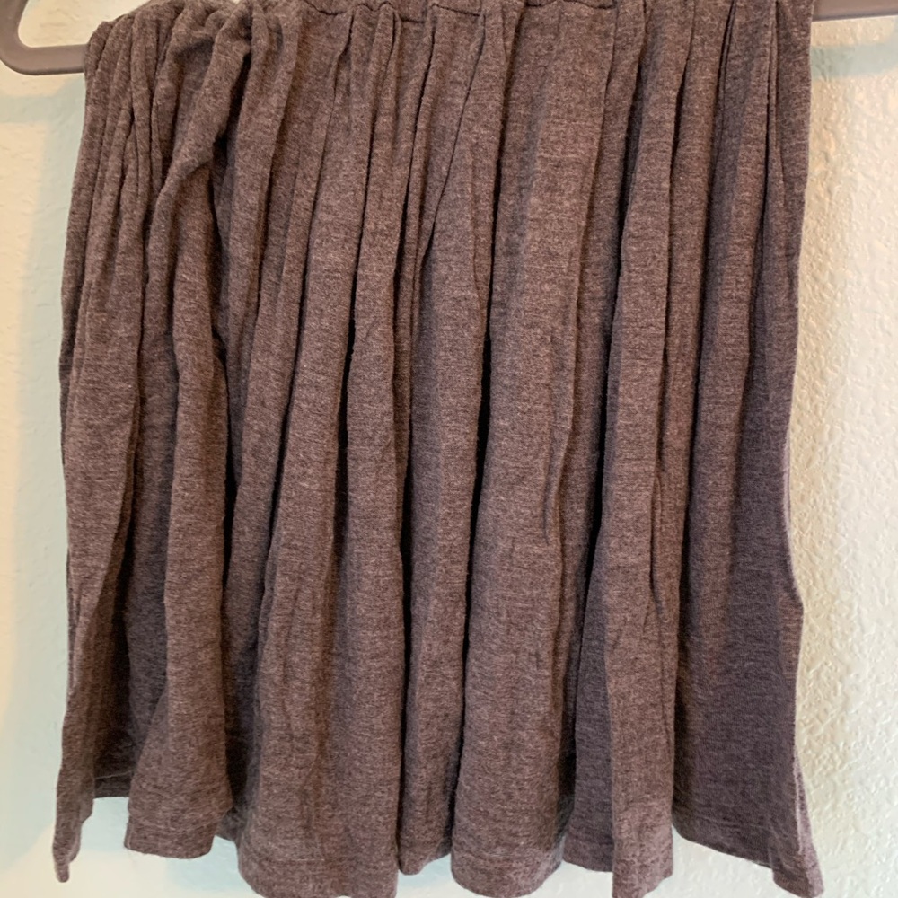 Brandy Melville charcoal skirt